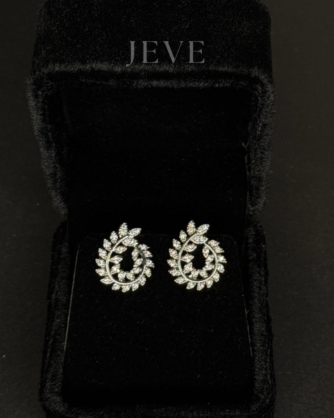 Crystal Wreath Studs