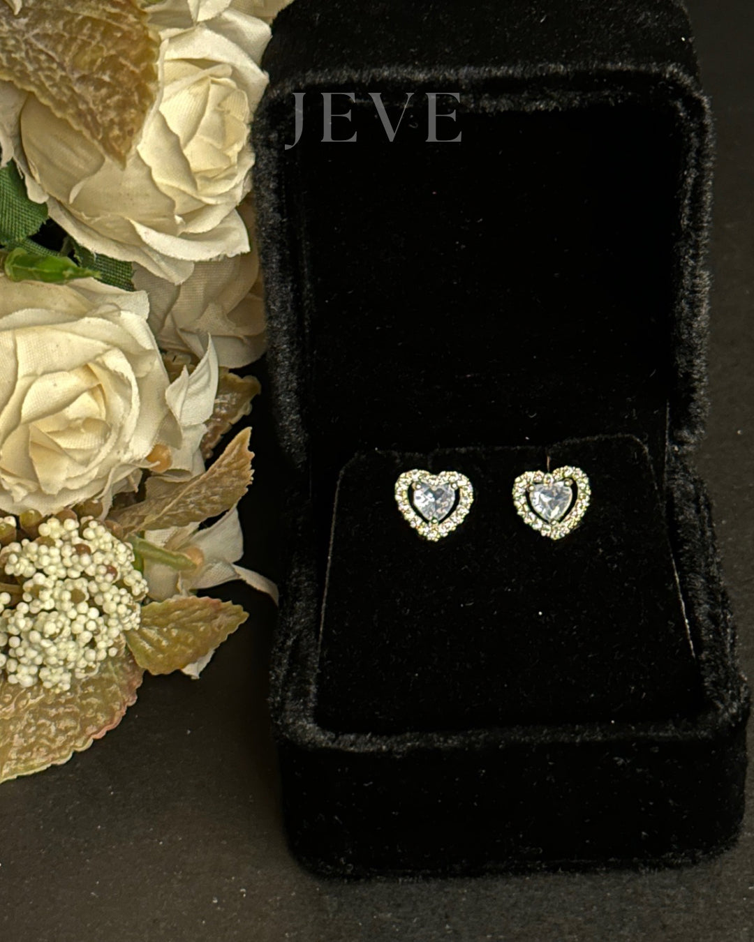 Heart Sparkle Studs