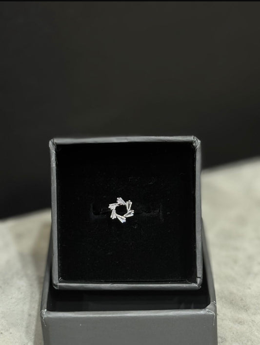 Silver Glow Ring