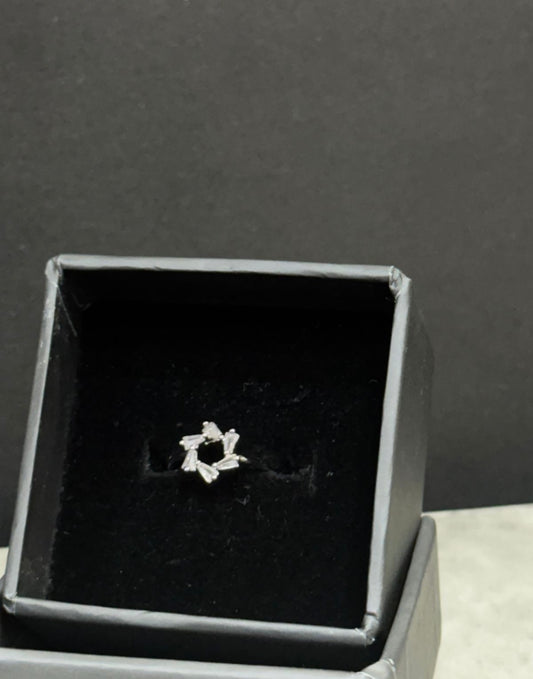 Silver Glow Ring