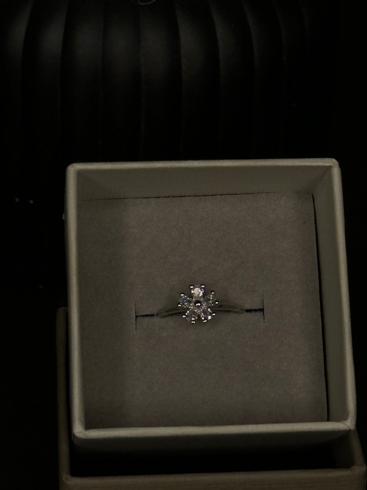 Sparkling Rose Ring