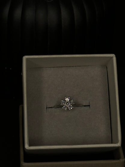 Sparkling Rose Ring