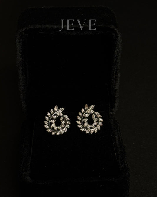 Crystal Wreath Studs