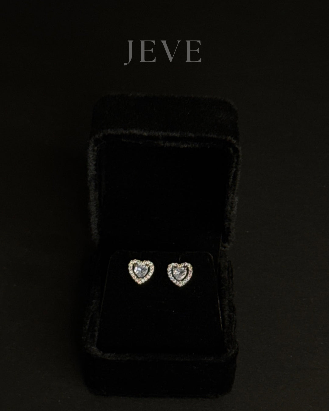 Heart Sparkle Studs