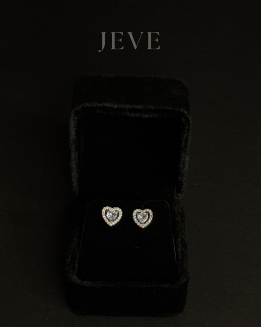 Heart Sparkle Studs