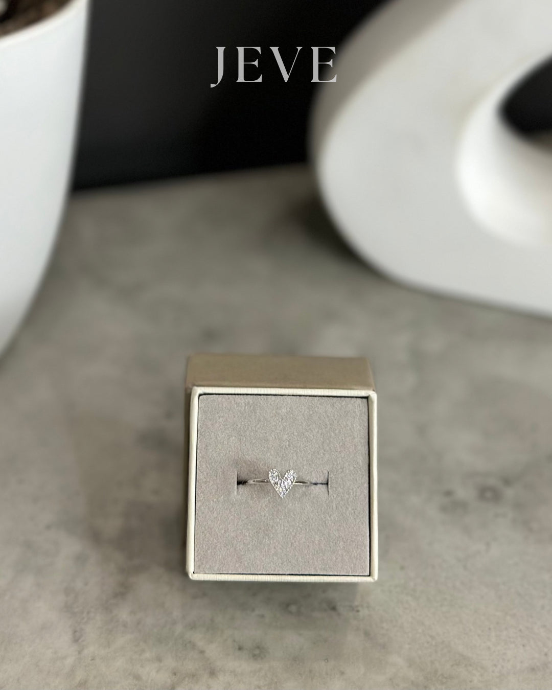 Silver Heart Ring