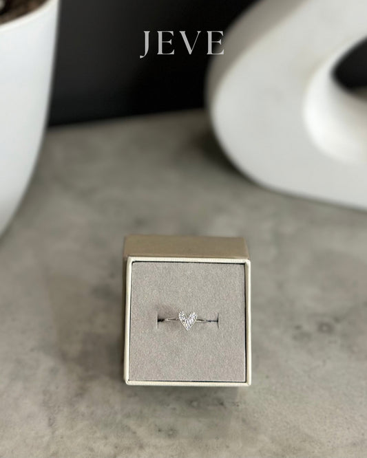 Silver Heart Ring